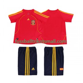 Fußballtrikots Spanien 2008 Retro Kinder Kurzarm Heimtrikotsatz kaufen